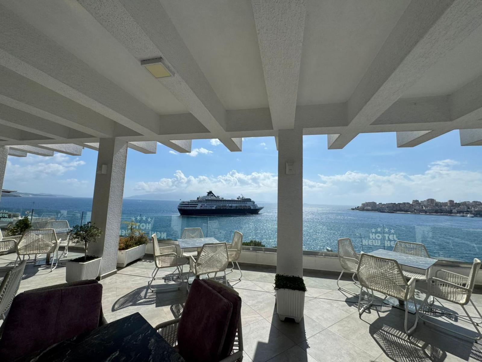 New Heaven Hotel Sarandë Exterior foto